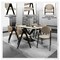 Leisuremod Savor Collection Modern Dining Chair in Taupe SC22TP - alternate 6