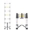 Wrightmaster 8.8 ft. Lightweight Steel Extension Ladder with Safety Lock, 330 lbs. Load Capacity ZOR-28245021532 - alternate 1