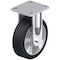 Blickle Rigid Plt Cstr, Solid Rbr, 6-5/16", 880 lb. BEHS-ALEV 160K-14 - alternate 1