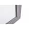 Homeroots 40" Gray and Silver Wood and Metal Framed Accent Mirror 510896 - alternate 4