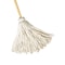 Powerclean Yacht Mop #24, Cotton, 13.4 oz, Includes Wood Handle YMWH24 - alternate 1