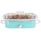 Megachef 3.5 Quart Casserole Slow Cooker with 3 Temperature Settings in Turquoise MGSL-5000-T - alternate 1