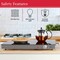 Classic Cuisine Electric Warming Tray Food Warmer w/ 3 Temperature Settings, Cool-Touch Handles Food Warmer KIT-WRMTRY - alternate 6