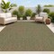 Jonathan Y Rowena Smart Jute Scandinavian Boho Herringbone Weave Beige 3 ft. x 5 ft. Indoor/Outdoor Area Rug FXV203A-3 - alternate 1