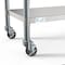 Koolmore 24'' x 36'' 18-Gauge 304 Stainless Steel Commercial Work Table with Casters CT2436-18C - alternate 4