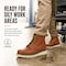 Handpoint Men's 6 in Soft Toe Slip Resistant Comfortable Brown Work Boots, 6 H84984D-6 - alternate 6