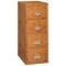 Fireking 4 Drawer, 1 Hr Fire & impact rated, 25" depth Letter Knotty Pine 4-1825-CKP - alternate 1