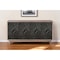 Homeroots 60" Brown and Charcoal Distressed Wood Sideboard with Four Doors 568405 - alternate 1