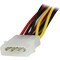 Startech.Com 12IN LP4 TO 2X LATCHING SATA Y CABLE PYO2LP4LSATA - alternate 1