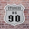 Signmission Sturgis Us 90, 18 Inch X 18 Inch, Plastic Sign SHI-P-18-481 - alternate 2