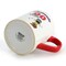 Peanuts Best in Sports Varsity 4 Piece 19 Ounce Stoneware Mug Set in White and Red 750123597M - alternate 6