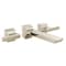 Delta Pivotal: Two Handle Wall Mount Bathroom Faucet Trim T3599LF-PN-PR-WL - alternate 3