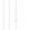 Nuvo Iron 33-in W x 56-in H Glossy Wht Benitoite Gate Arched 36-in W Opening SCHardware W/Dbl Side Handle IBGA3356GW - alternate 4