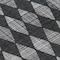 Homeroots 9' X 12' Charcoal Geometric Washable Indoor Outdoor Area Rug 577035 - alternate 6