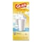 Glad 4 gal Trash Bags, 8 in x 18 in, Standard-Duty, .5 Mil, White, 156 PK 78812 - alternate 7
