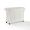 Crosley Full Size Stone Top Kitchen Cart KF30005EWH - alternate 5