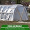 Farm Plastic Supply Protective Clear Overwintering Plastic Film, 6 Mil Clear Plastic Film, 6 Mil, 6ftx100ft Z-Protective-4012 - alternate 5