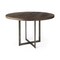 Homeroots 48" Brown And Gray Sled Base Dining Table 397605 - alternate 1