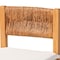 Bali & Pari Pava Seagrass Bar Stool with Solid Mahogany Wood Frame 268-14682-ZORO - alternate 5