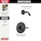 Delta Trinsic Monitor 14 Series Shower Trim - Less Head T14259-BLLHD - alternate 5