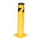Zoro Select Bollard , 24 in H, Yellow , Carbon Steel BOL-JK-24-4.5 - alternate 3