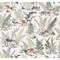 York Wallcoverings Mushroom Garden Toile Red and Green Wallpaper RT7891 - alternate 1