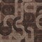 Homeroots 9' X 12' Chocolate And Beige Geometric Washable Indoor Outdoor Area Rug 614039 - alternate 4