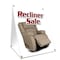Signmission Recliner Sale, 36 Inch x 24 Inch A-frame Yard Sign, Plastic Sign SBC-2436-Recliner Sale - alternate 1