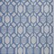 Homeroots 4' X 6' Blue Geometric Machine Braided Distressed Area Rug With UV Protection 555606 - alternate 5