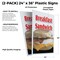 Signmission Breakfast Sandwich, Plastic Signs Only 24 Inch x 36 Inch, Corrugated Plastic, 2PK CSB-2436-2PACK-Breakfast Sandwich - alternate 2