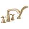 Delta Stryke Roman Tub Trim with Hand Shower, 11 in, Lumicoat Champagne Bronze T47766-CZ-PR - alternate 2