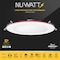 Nuwatt 6 Inch 2 Hour Trim Fire Rated Recessed Lighting, Canless LED Lights 2700K-5000K, 1200LM, 12PK NW-P-DL-6-15W-5CT-FR-WH-12P - alternate 4