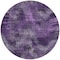 Homeroots 8' Purple Lavender And Gray Round Abstract Washable Indoor Outdoor Area Rug 587148 - alternate 6