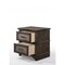 Homeroots 17" X 24" X 24" Dark Walnut Wood Nightstand 347083 - alternate 4