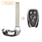 Aks Keys 2016 - 2021 Chevrolet Emergency Key BL-CHEVR-02 - alternate 2