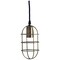 Homeroots Gold Single Metal Dimmable Ceiling Light With Antiqued Brass Shades 611613 - alternate 3