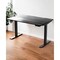 Homeroots 60" Adjustable Black Stainless Steel Standing Desk 397730 - alternate 5