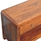Homeroots 43in Brown Solid Wood Enclosed and Open Storage TV Stand 719194 - alternate 6