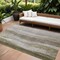 Homeroots 10' X 14' Taupe And Beige Abstract Washable Indoor Outdoor Area Rug 605006 - alternate 1