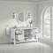 James Martin Vanities Breckenridge 60" Single Vanity, Bright White, w/ 3 CM Siberian Silestone Top 330-V60S-BW-3SFR - alternate 6