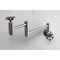 Kingston Brass Wall Mount Pot Filler Faucet, Brushed Nickel KS8108RX - alternate 4