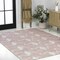Jonathan Y Liana Casual Coastal Flamingos Two-Tone Pink/Cream 3 ft. x 5 ft. Indoor/Outdoor Area Rug TSN401C-3 - alternate 6
