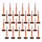 Jrex Safety 42 in T-Top Orange Traffic Delineator Post with 13 LB PVC Base, 24PK DLTB-JR-ORG-42-24PK - alternate 1