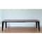 Homeroots 71" Gray And Black Ceramic And Solid Wood Drop Leaf Dining Table 488515 - alternate 2