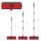Dsv Standard 3 in 1 Floor Scrub Brush, Adjustable Long Handle 54", 360 Rotating Head, Stiff Bristles, Blue/Red 70704B - alternate 4