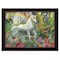 Homeroots Rainbow Unicorn 1 Black Framed Print Wall Art 415879 - alternate 1