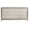 Homeroots 64" White And Silver Wood Six Drawer Double Dresser 564685 - alternate 1