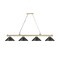 Z-Lite Cordon Heritage Brass 4 Light Billiard 2306-4HBR-MMB - alternate 5