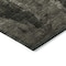 Homeroots 10' X 14' Charcoal And Black Abstract Washable Indoor Outdoor Area Rug 603166 - alternate 3