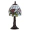 Jonathan Y Hummingbird Tiffany-Style 12" LED Table Lamp, Bronze JYL8014A - alternate 6